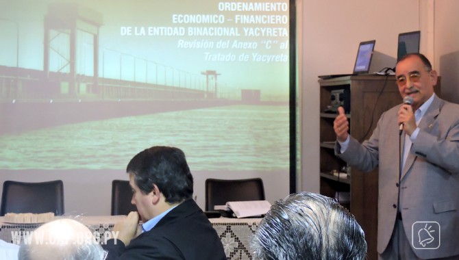 Titular de la EBY ante la CAP “Creemos que el Acta de Entendimiento 2017 es un buen instrumento”