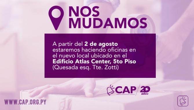 La CAP con nuevo local Institucional