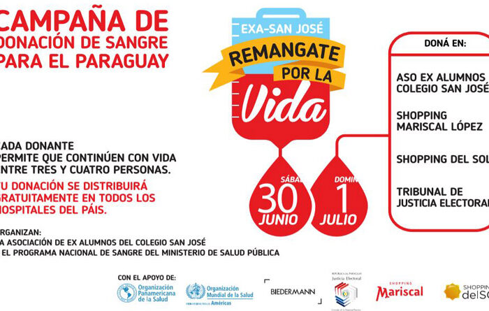 “Remangate por la vida”: invitan a la ciudadanía a donar sangre.
