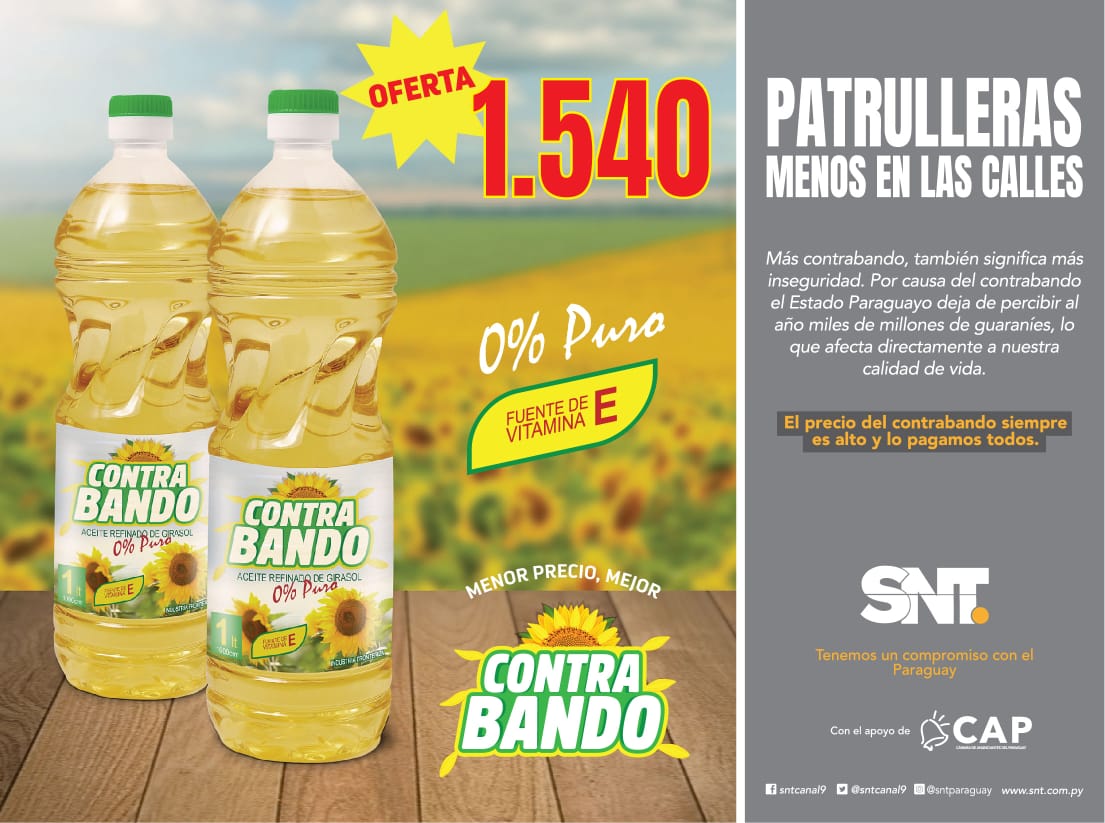 Campaña anticontrabando de SNT con apoyo de la CAP