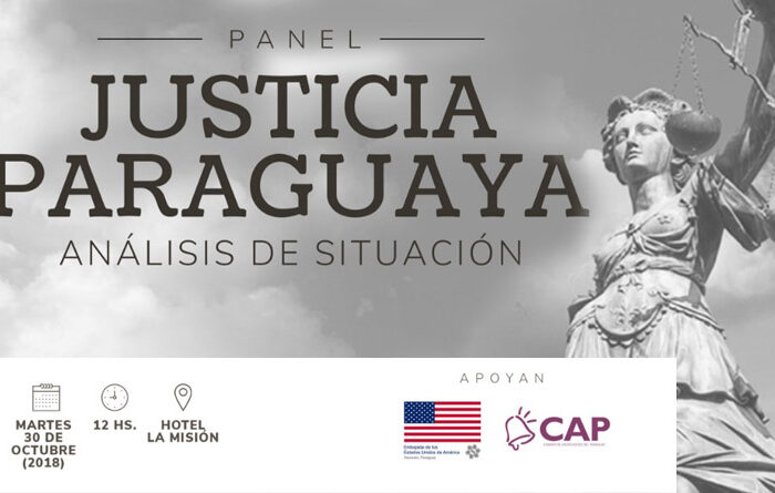 Hoy se realiza el Panel Justicia Paraguaya: análisis de la situación