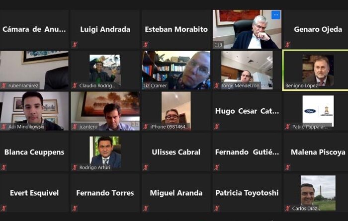 Representantes del sector económico reunidos con la CAP