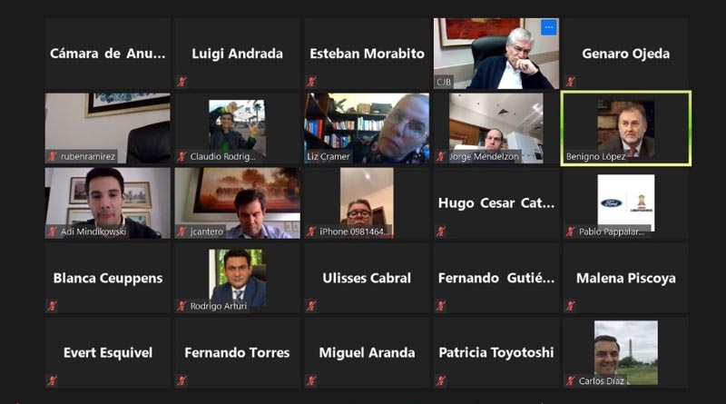Representantes del sector económico reunidos con la CAP