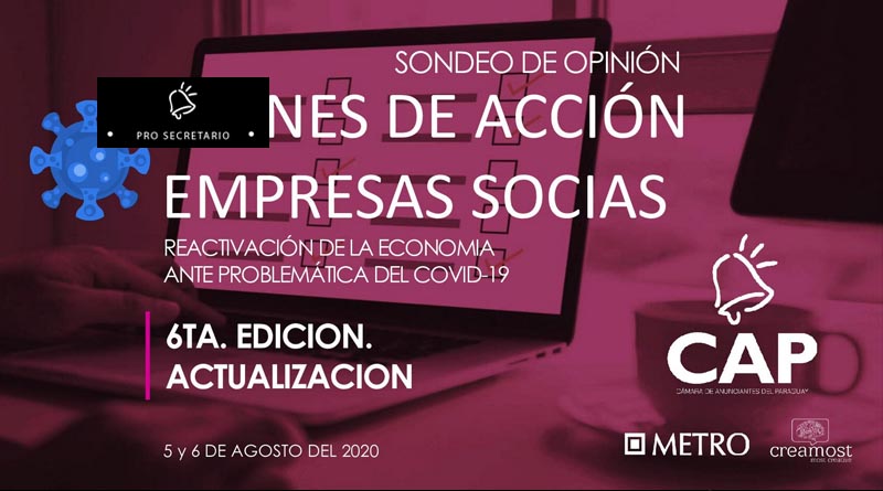 Planes de acción de empresas socias para reactivación de la economía