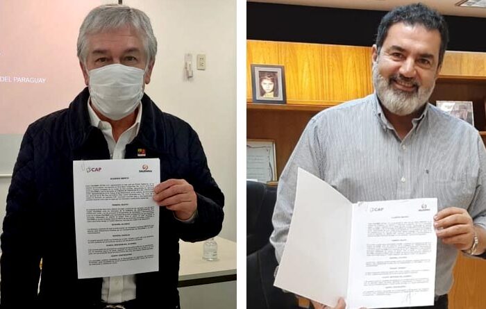 Firma de acuerdo entre la CAP y Salemma