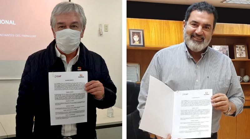 Firma de acuerdo entre la CAP y Salemma