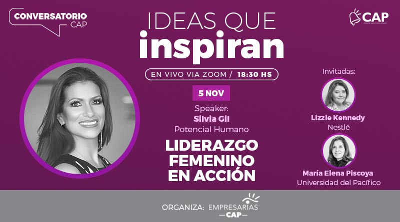 ¡Continuamos con el ciclo de CONVERSATORIO CAP!
