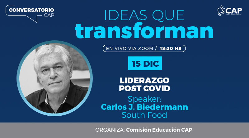 Siguen las charlas del “CONVERSARIO CAP”.