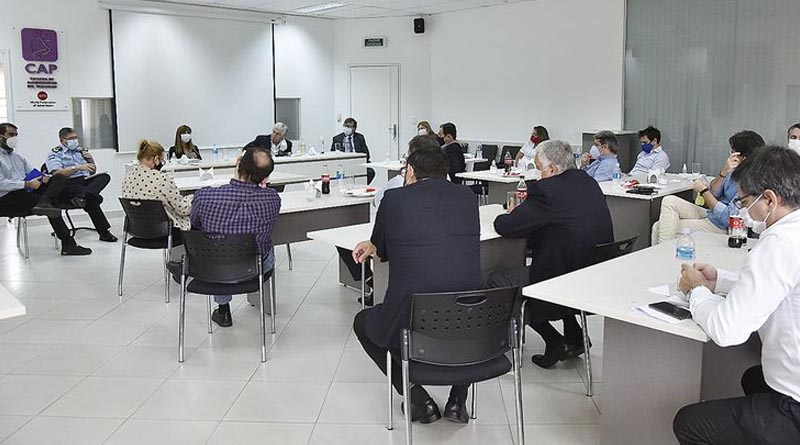 Reunión con autoridades nacionales en la CAP