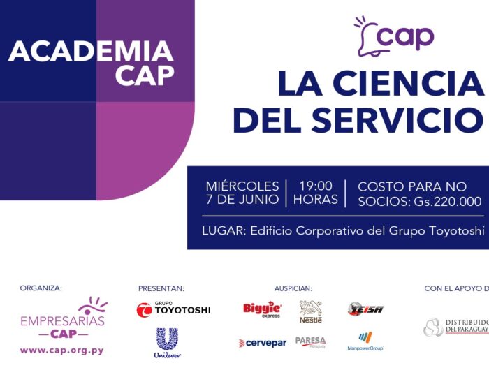¡Se viene la segunda charla de ACADEMIA CAP, con una magistral presentación!