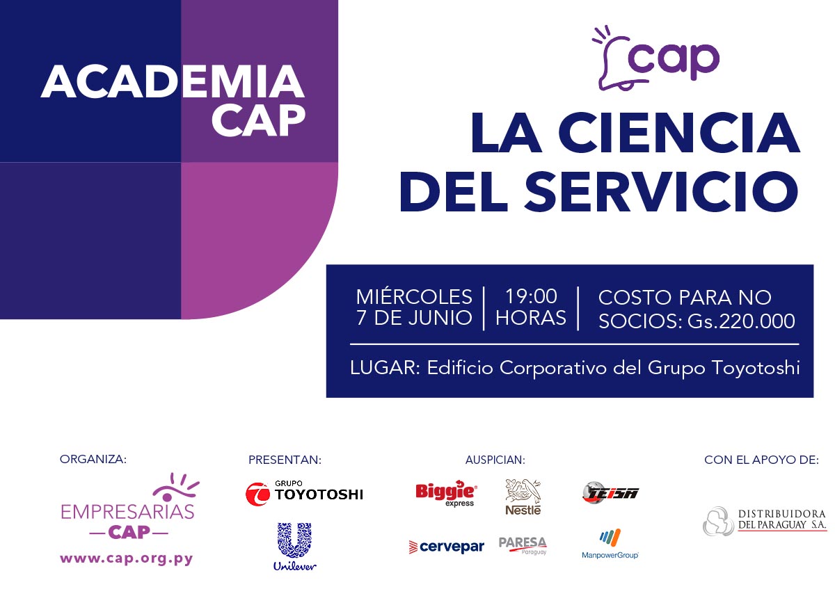 ¡Se viene la segunda charla de ACADEMIA CAP, con una magistral presentación!