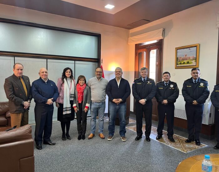 Reunión del Ministro del Interior con la Policía Nacional y Representantes del sector privado